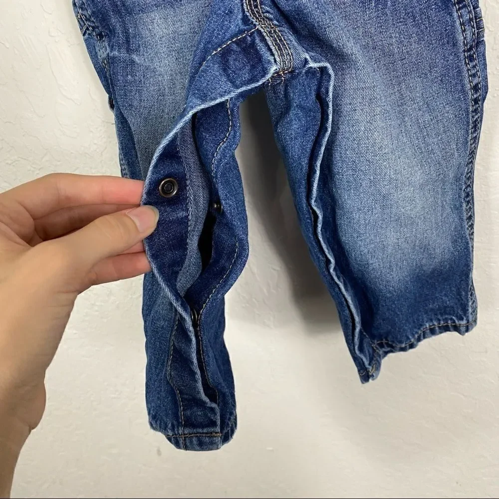 18M OshKosh B’gosh Denim Baby Overalls